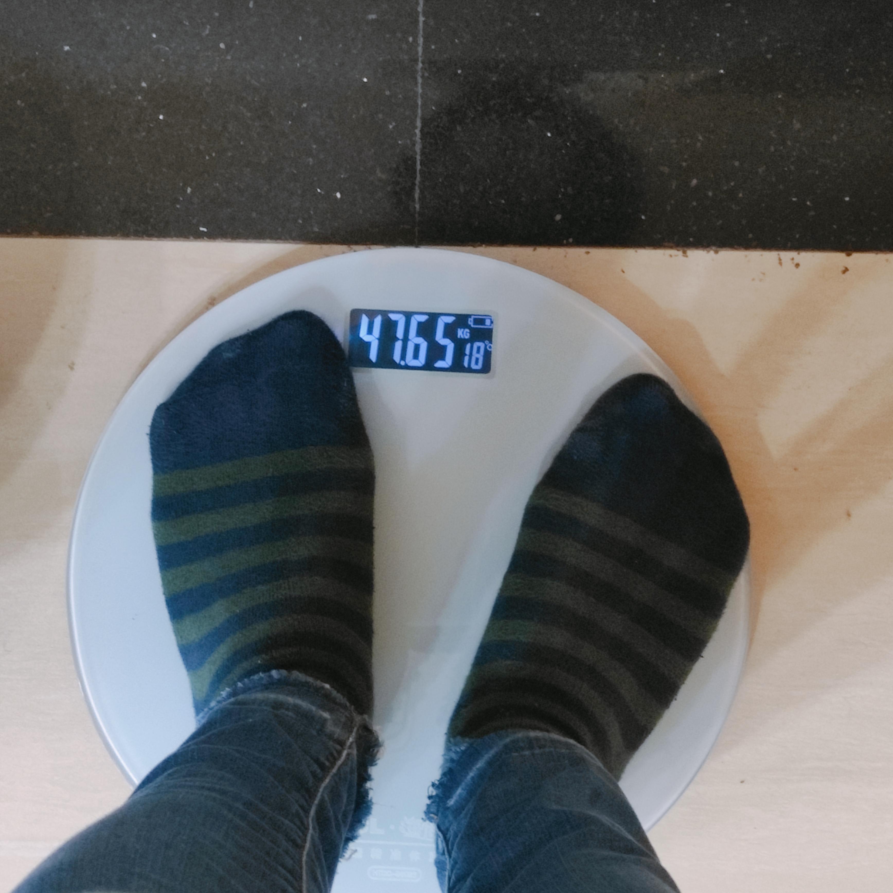 我的目标是44-46kg,我一定可以做到