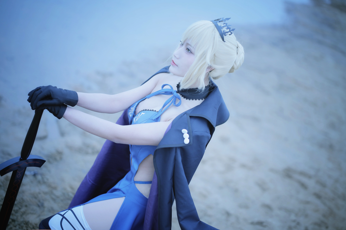 巴鲁巴鲁COSPLAY FGO阿尔托莉雅alter8