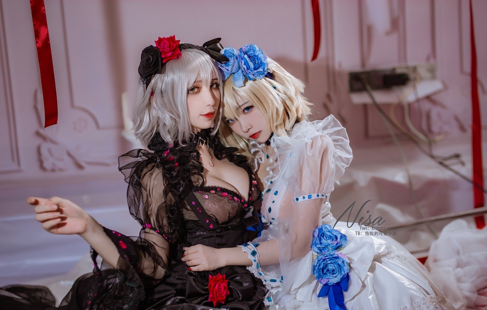 二佐Nisa九曲jean白贞德黑贞德cosplay8