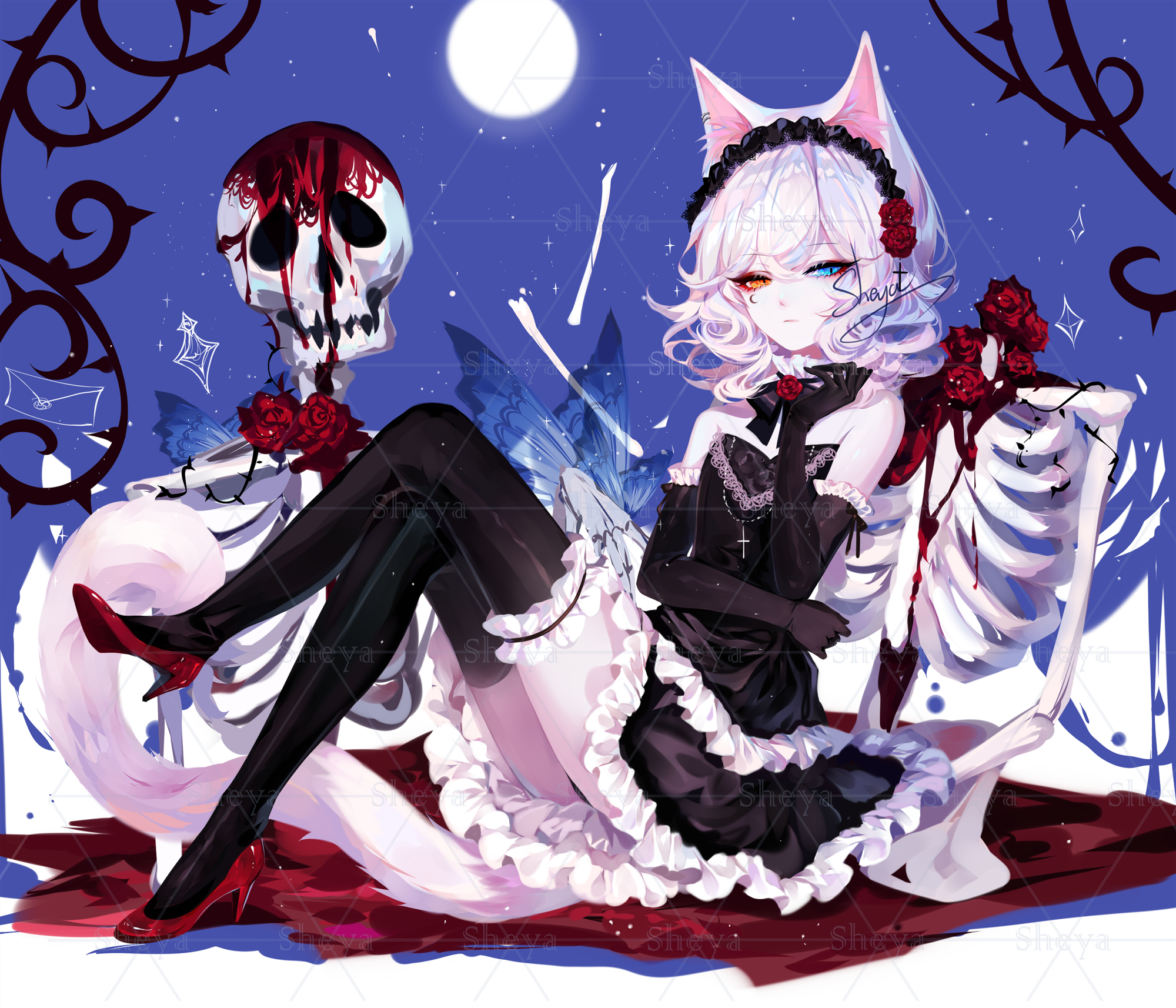 2020画师总结# #画师推荐# #作品欣赏# p站国人画师 @_sheya 久美