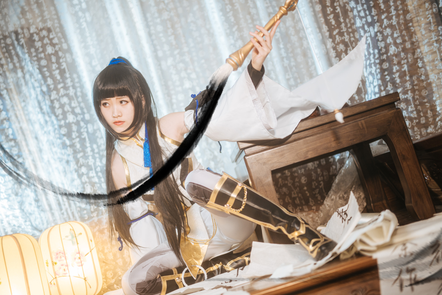 菟子酱王者荣耀上官婉儿Cosplay6