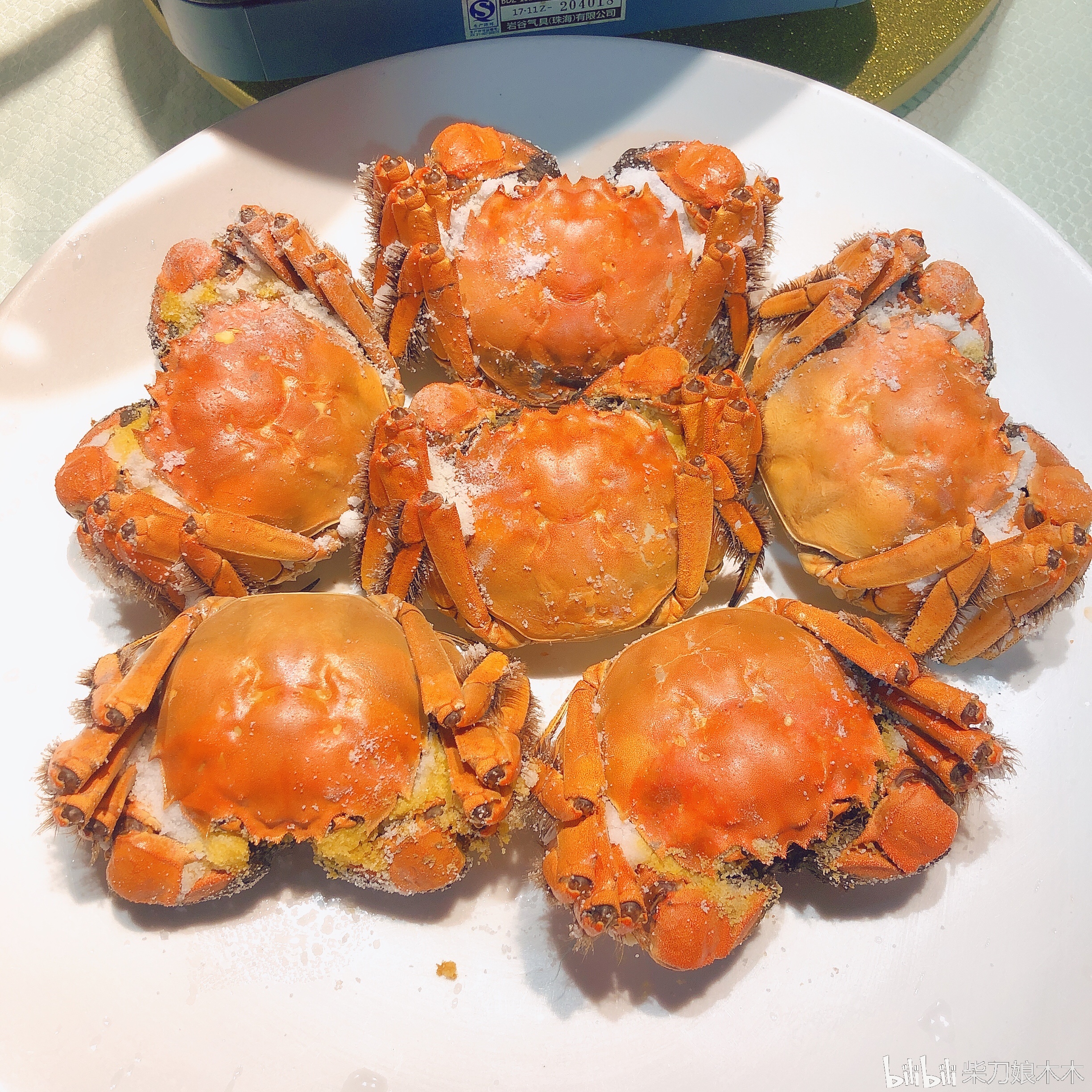 红烧螃蟹照片图片