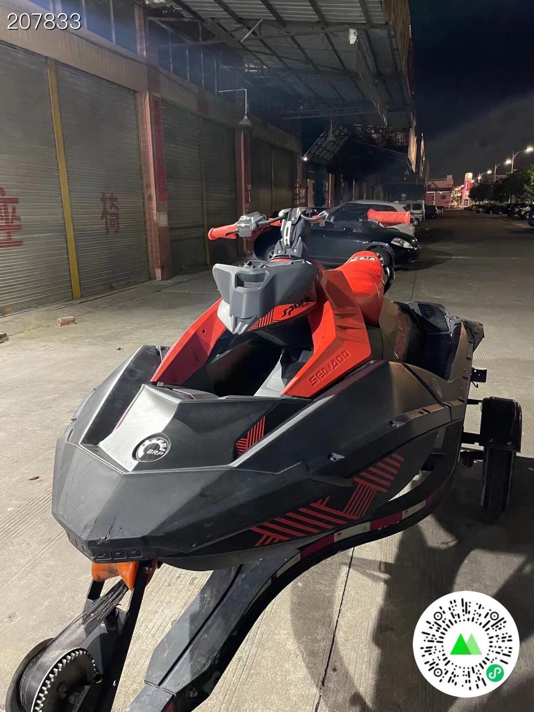 深夜到货一条2021款庞巴迪火花,15小时带全铝拖架,价优,喜欢预定,诚意