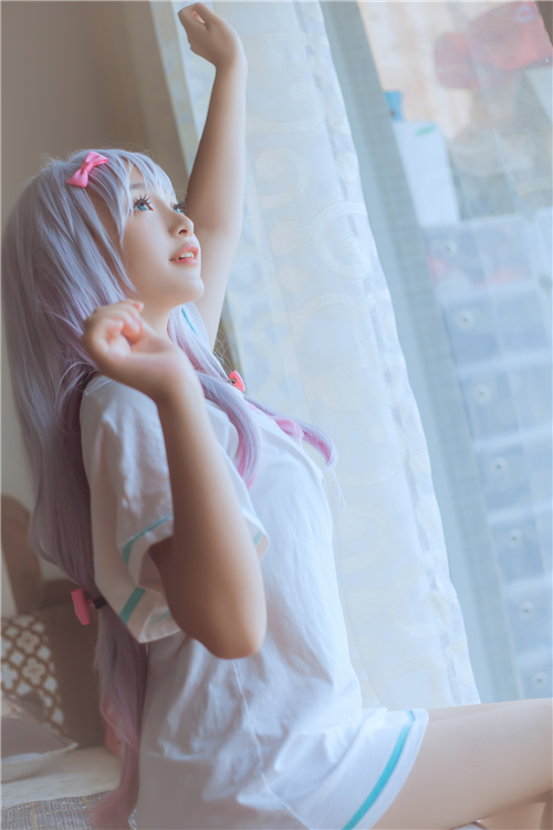 筱逆埃罗芒阿老师和泉雾纱Cosplay5