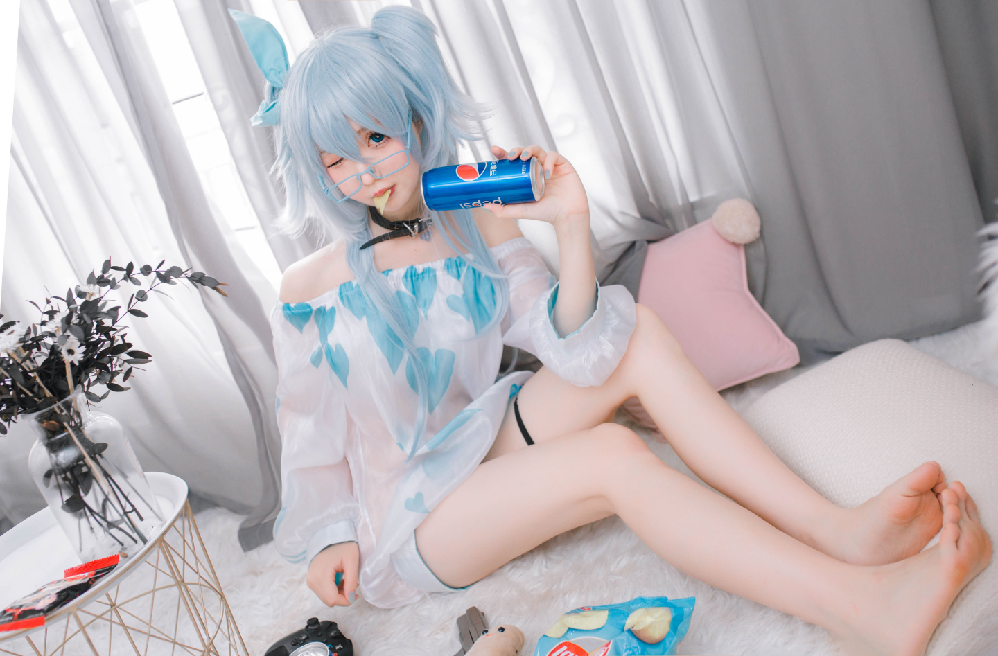 风霖霖Satori少女前线pa15奇妙山药饼CosPlay8