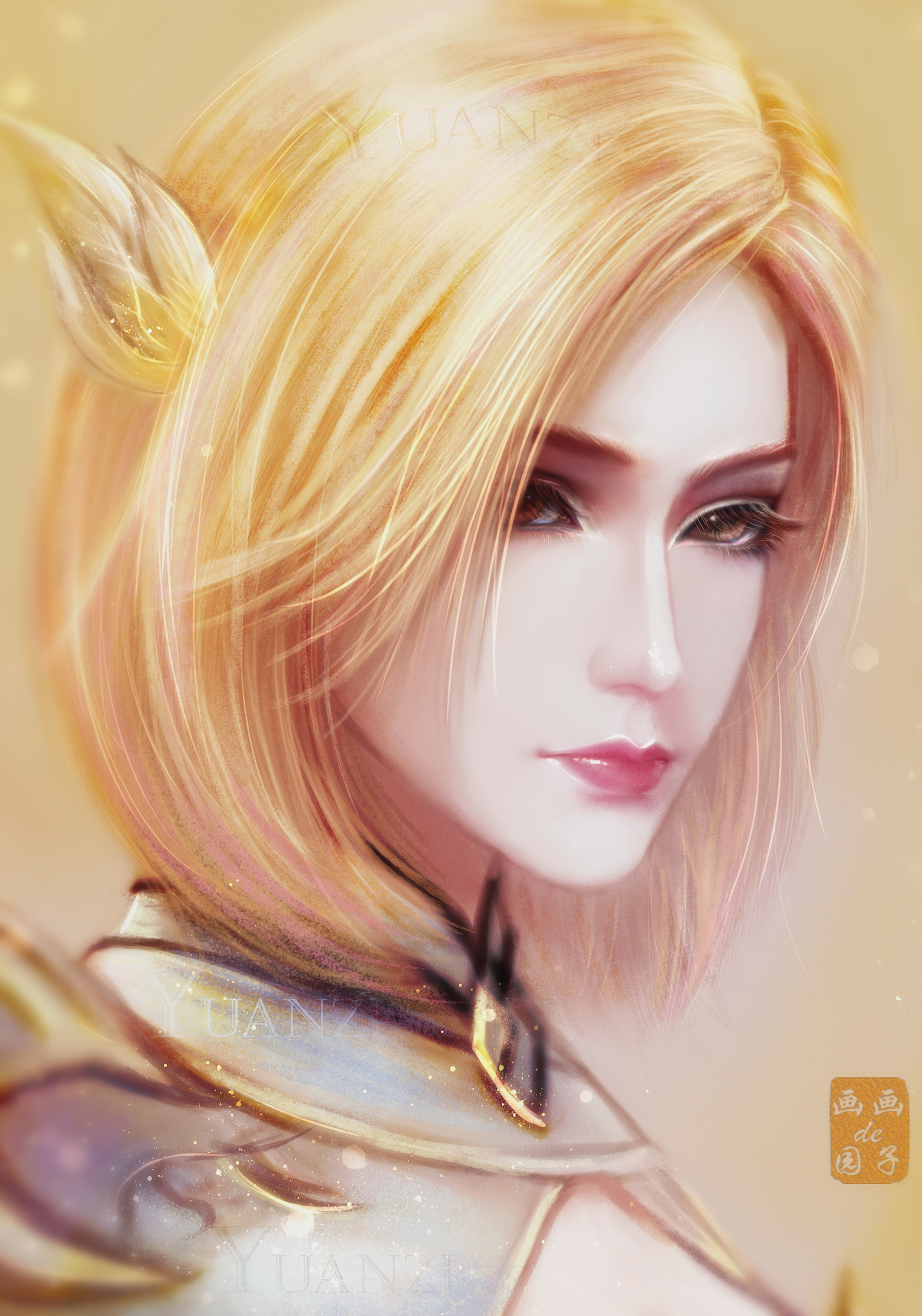 yuanzi·画·斗罗大陆·胡列娜
