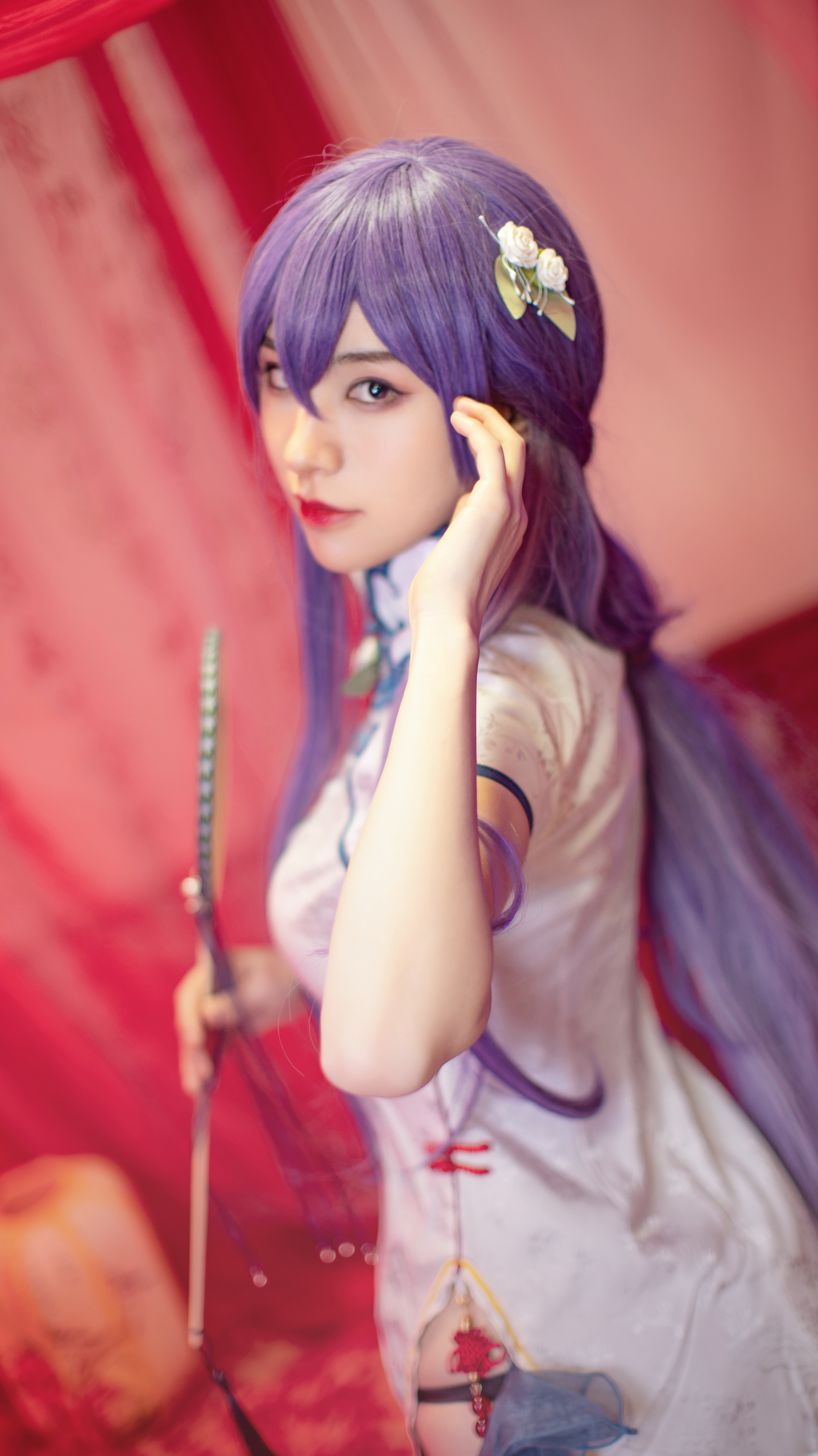 冥戏_CatN Cosplay V家茉莉花墨清弦6