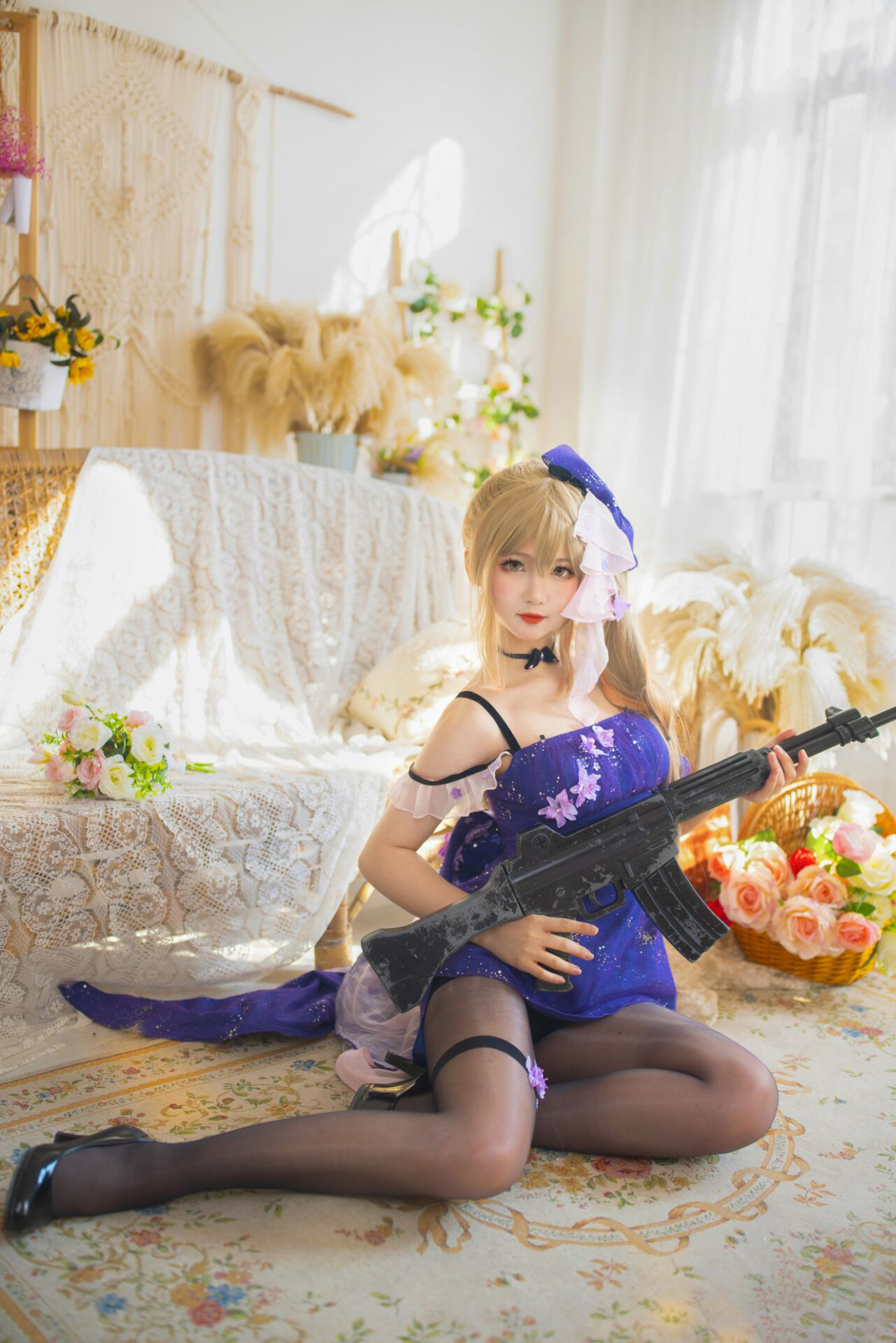 Li画晴少女前线K2黎明之前cosplay7