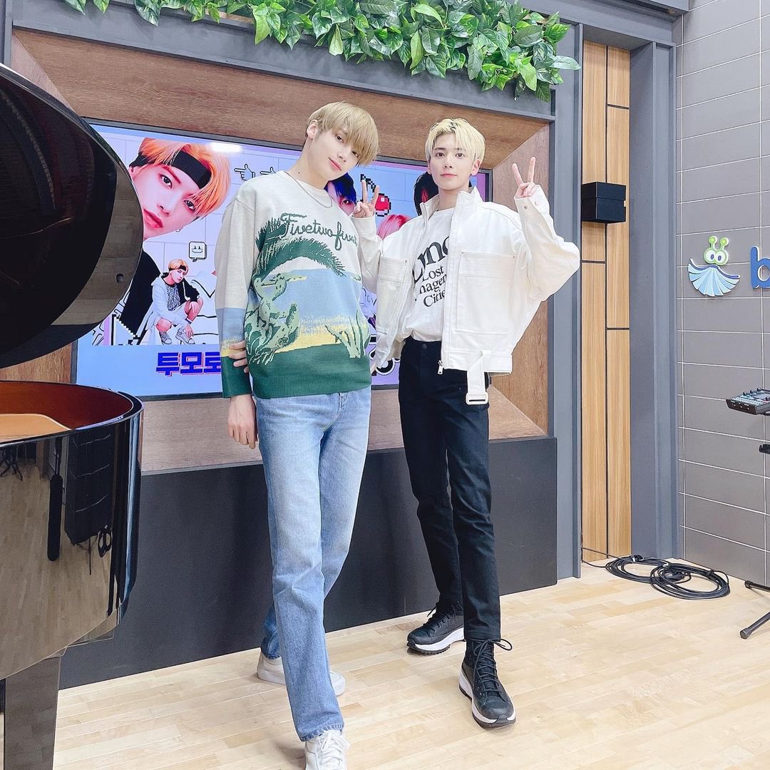 210411 ebsfmlisten ig更新 #tomorrow x together##姜太显##休宁凯