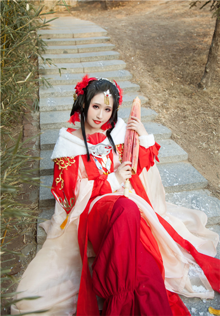 虚空_澪绫剑网三阳春雪萝莉Cosplay5