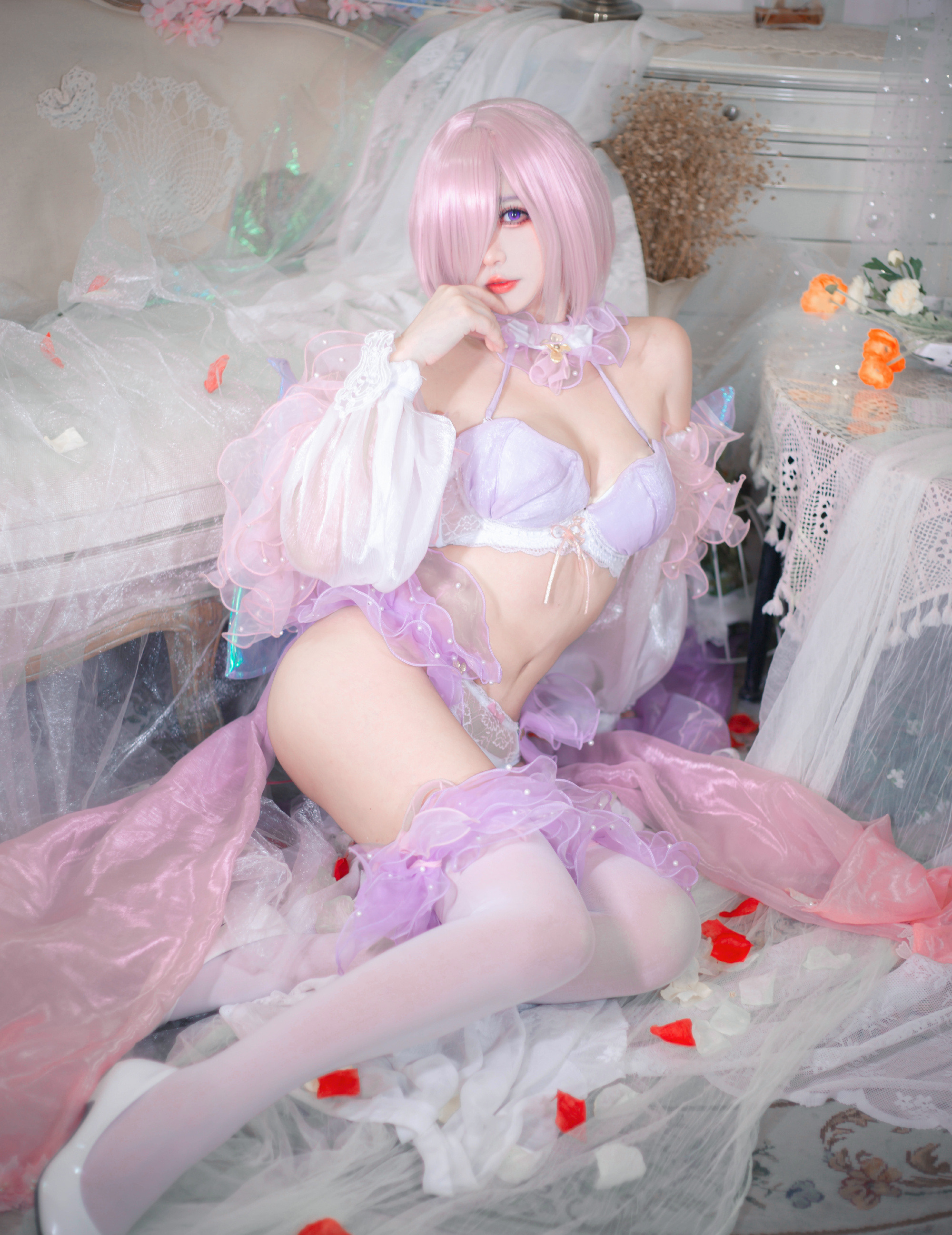 酒酿促织nya玛修cosplay2