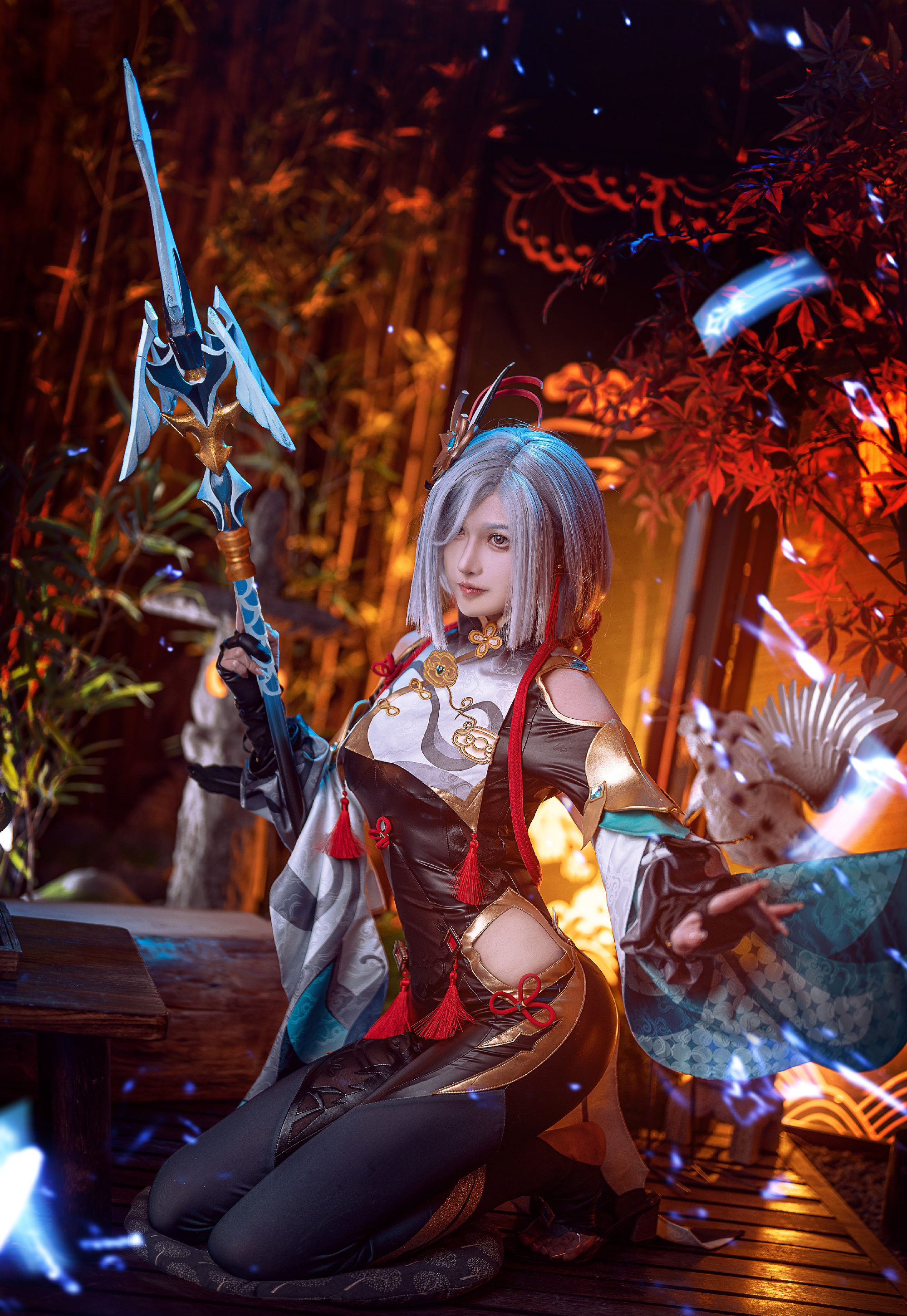 露兒大魔王原神申鹤cosplay4