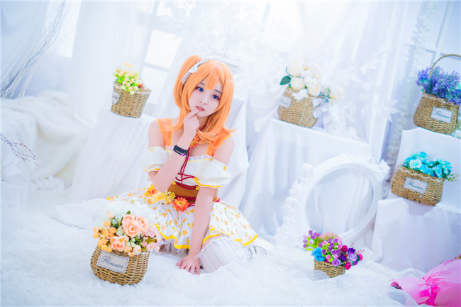 蓝裳LoveLive穗乃果Cosplay7