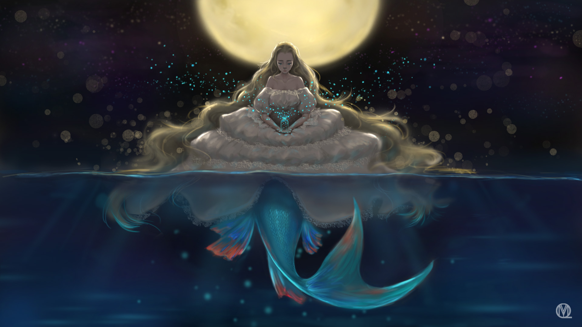 人鱼公主 _ 羊萌禽 _ 哔哩哔哩相簿