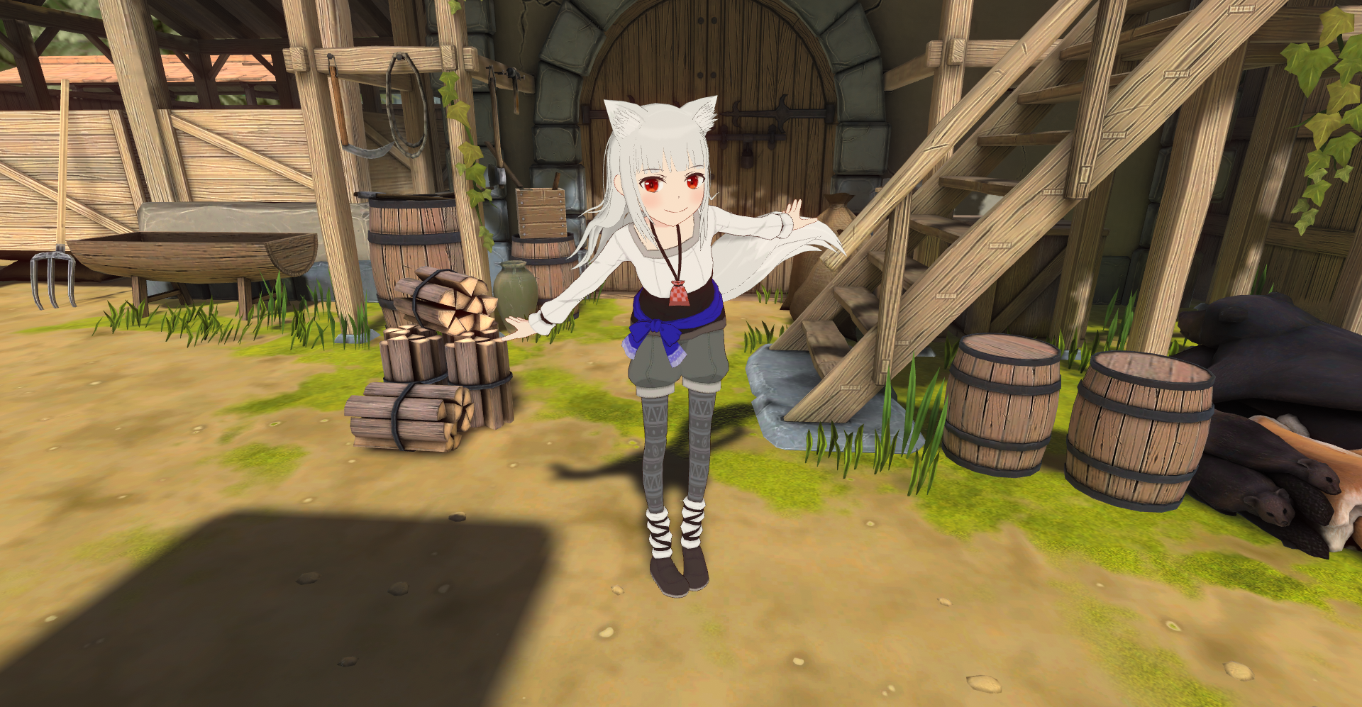 赫萝#和#缪莉#都很卡哇伊~ 又是一波卖母女角色,#狼与羊皮纸#不安排