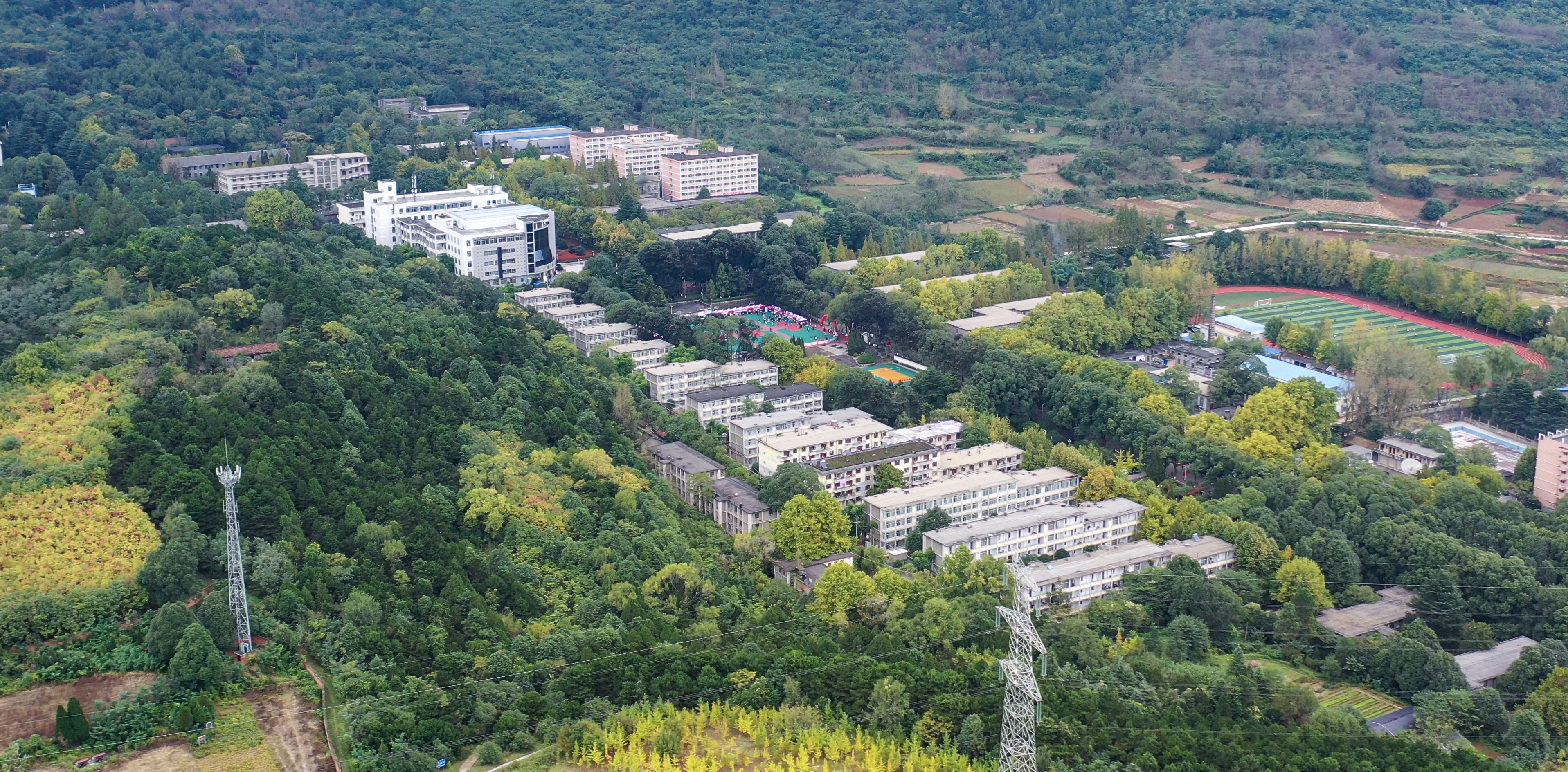 陕西理工大学风景图片