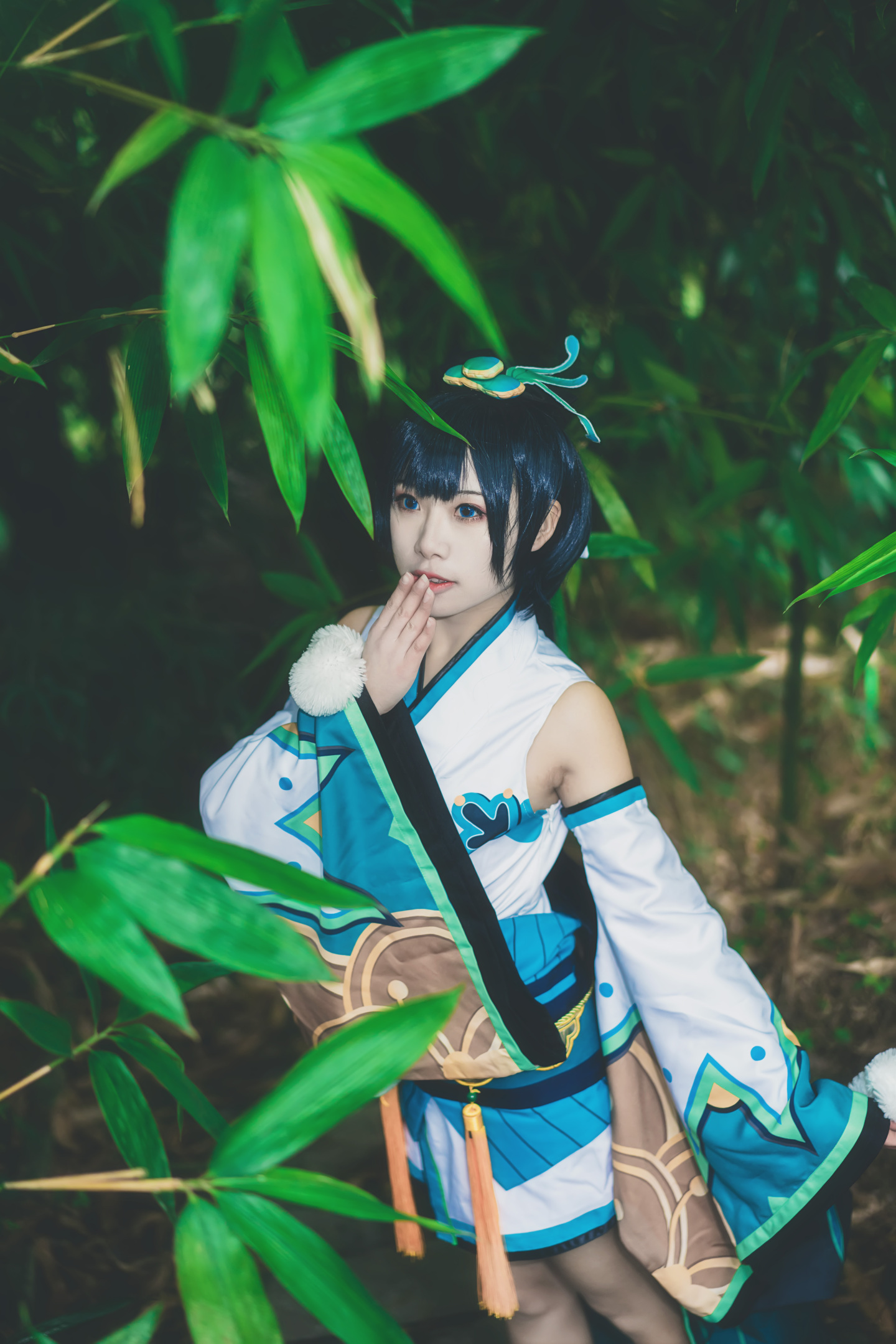 嘉霁阴阳师萤草cosplay4