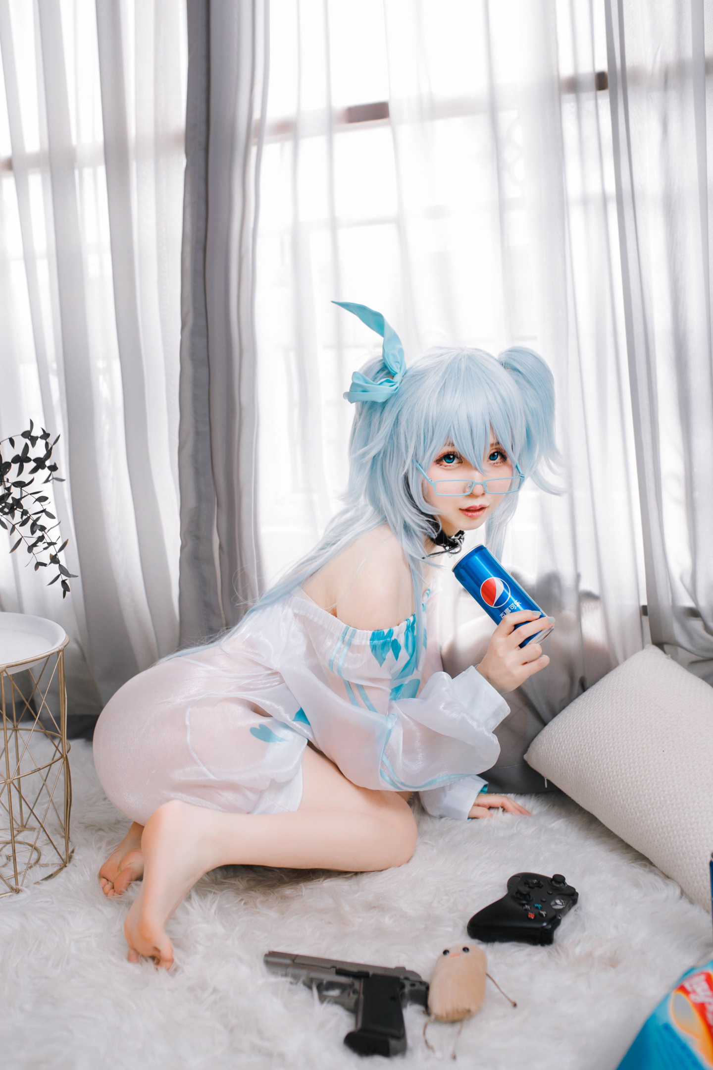 风霖霖Satori少女前线pa15奇妙山药饼CosPlay7