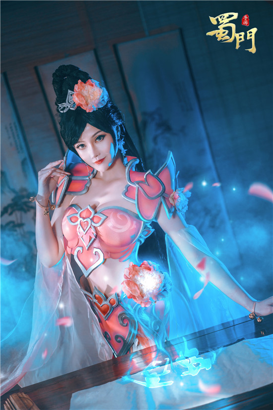 露兒大魔王蜀门手游百花CosPlay4