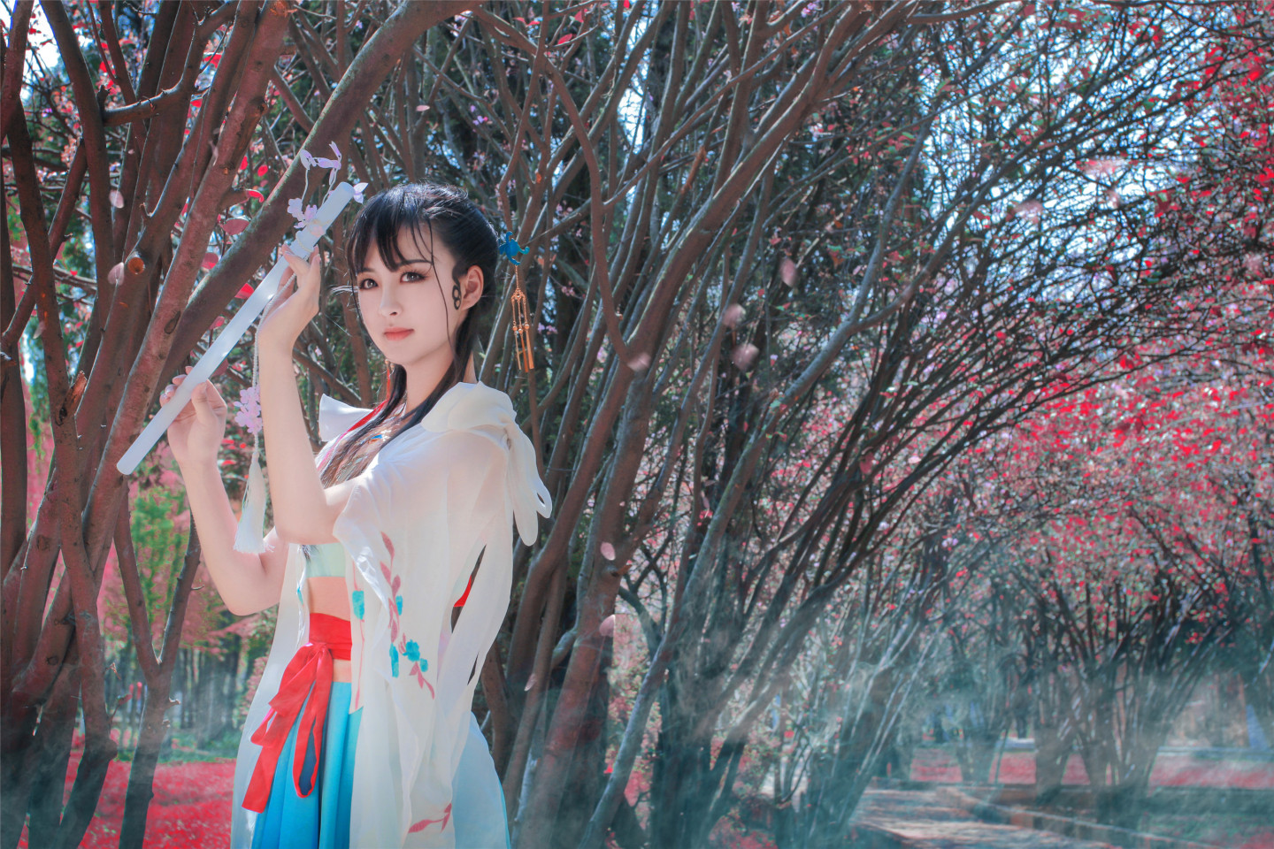 瑶音天涯明月刀心王醉花阴少女CosPlay5