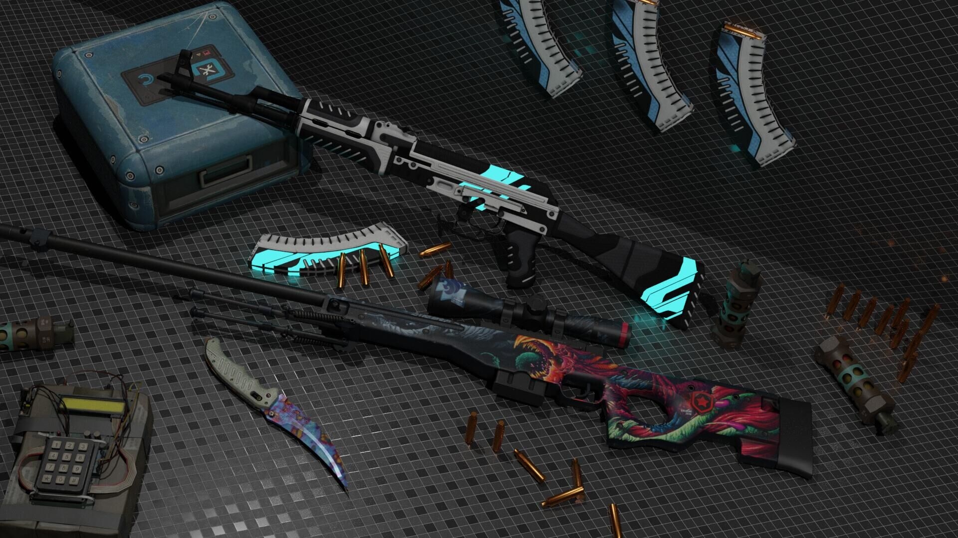 csgo渲染3d图初体验,学习中.