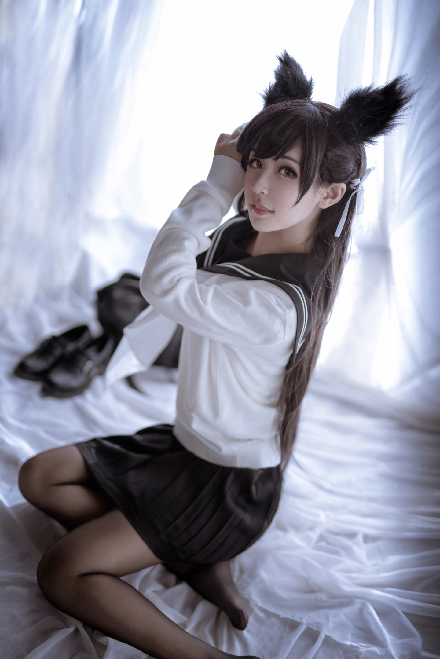 萧筱碧蓝航线爱宕cosplay5