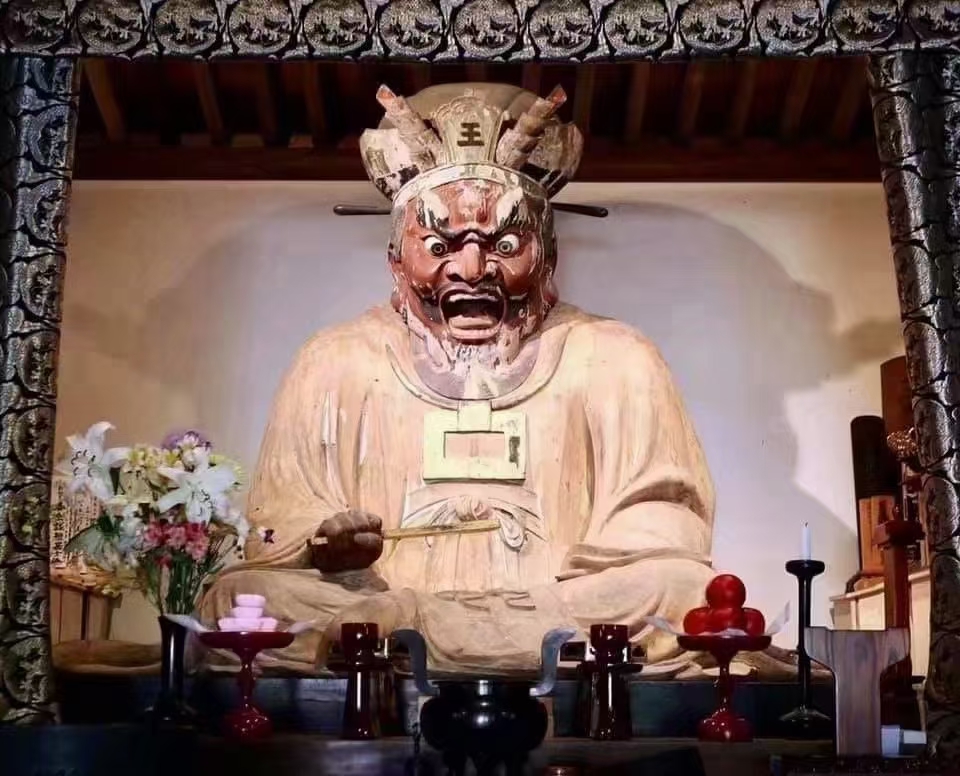 日本古代的木雕玉眼阎魔大王(阎王)浏览:6收藏:0支持:0上传时间:2021