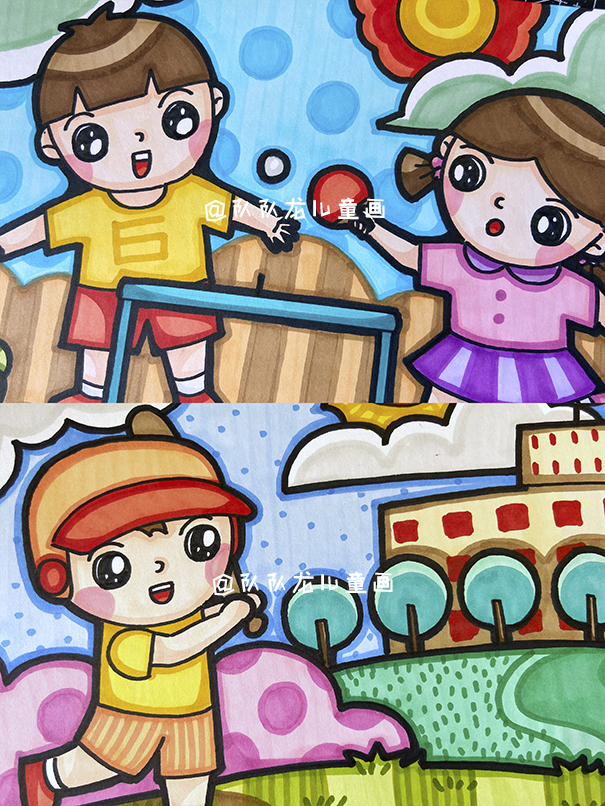 队队龙儿童画 _ 哔哩哔哩相簿