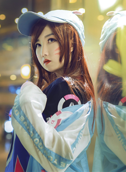 枝枝_podpod Cosplay 守望先锋D.va