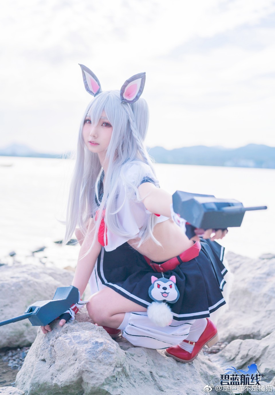 橙喵碧蓝航线夕立cosplay5