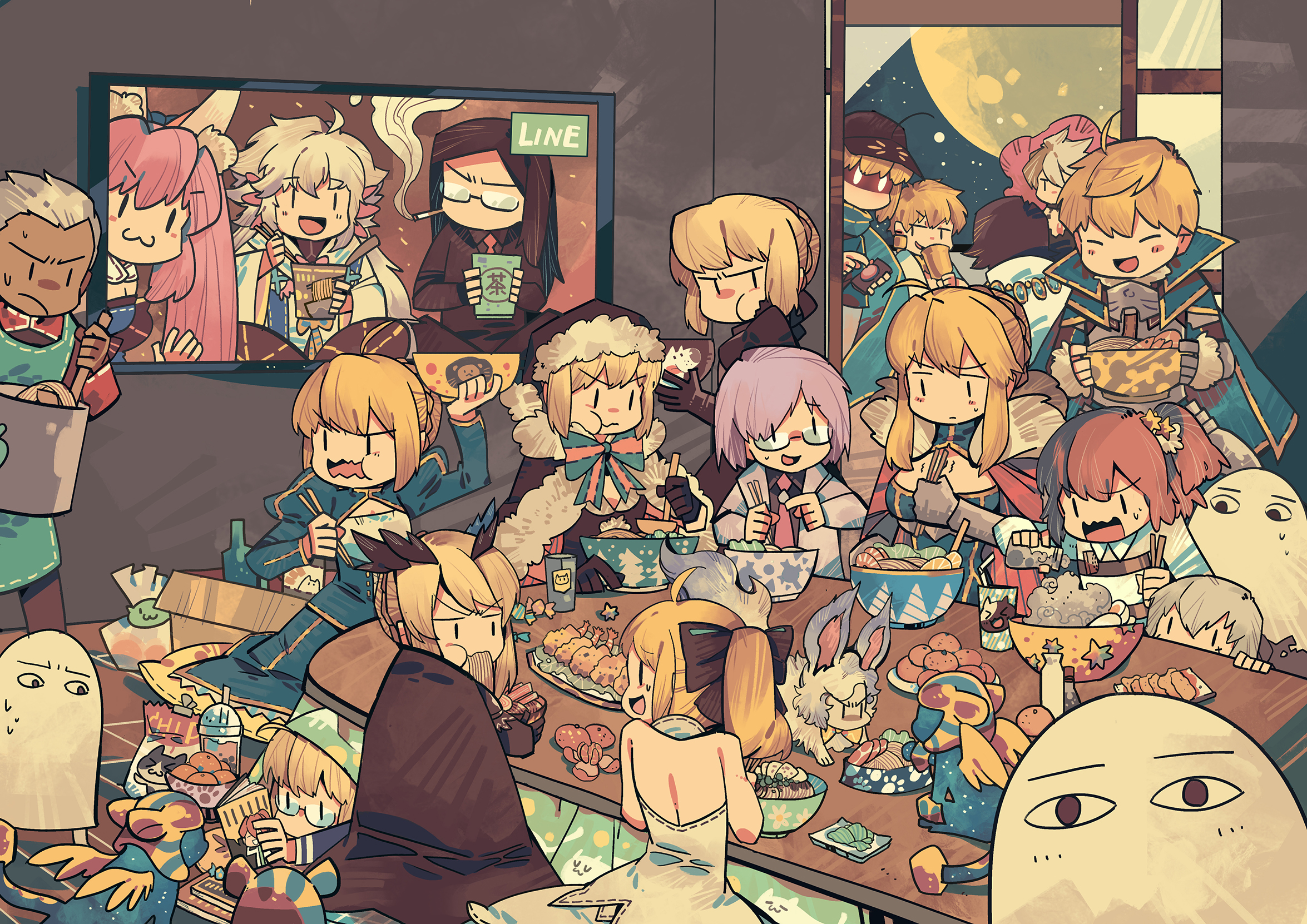 fgo2周年#王厨福袋呆毛王