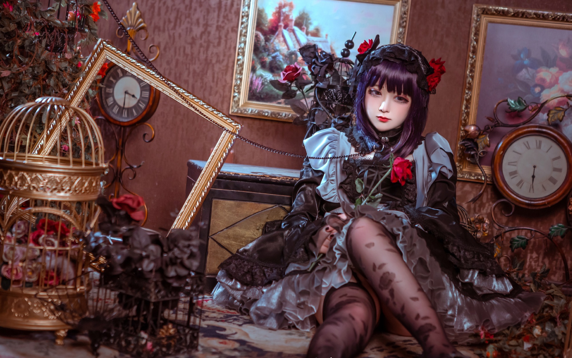 sayako_小夜子黑江雫cosplay5