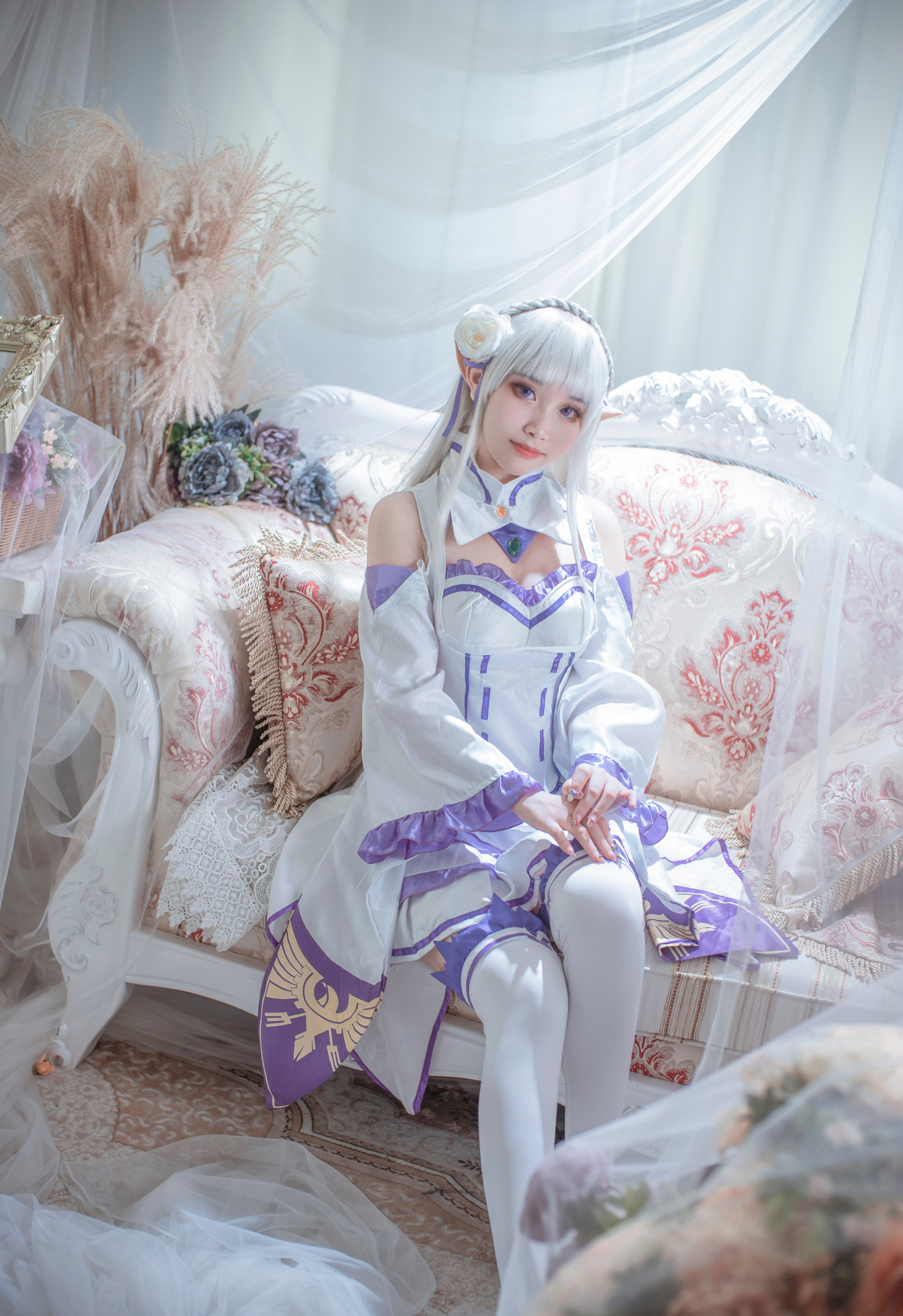 玥颜queen艾米莉亚cosplay2