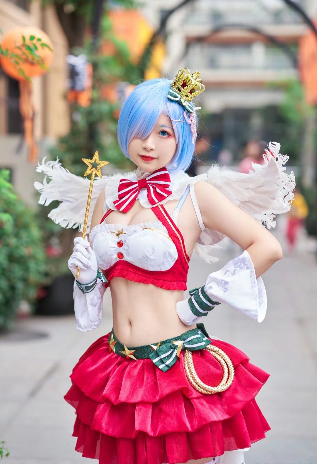 策宝卷卷卷不动re从零开始的异世界生活蕾姆圣诞装cosplay3