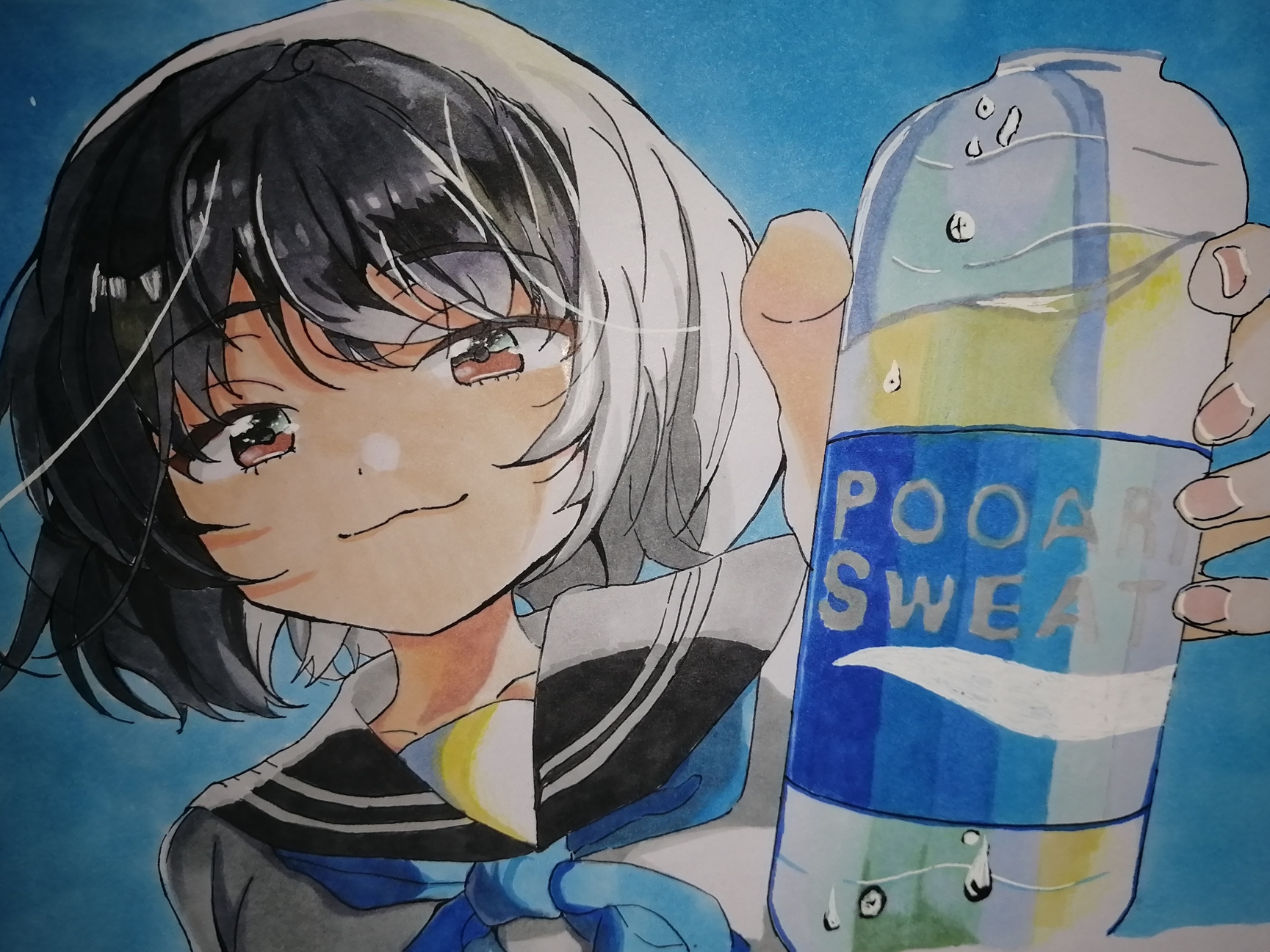 [画风突变] 这是两个月前画的[妙啊] @小熊绅士