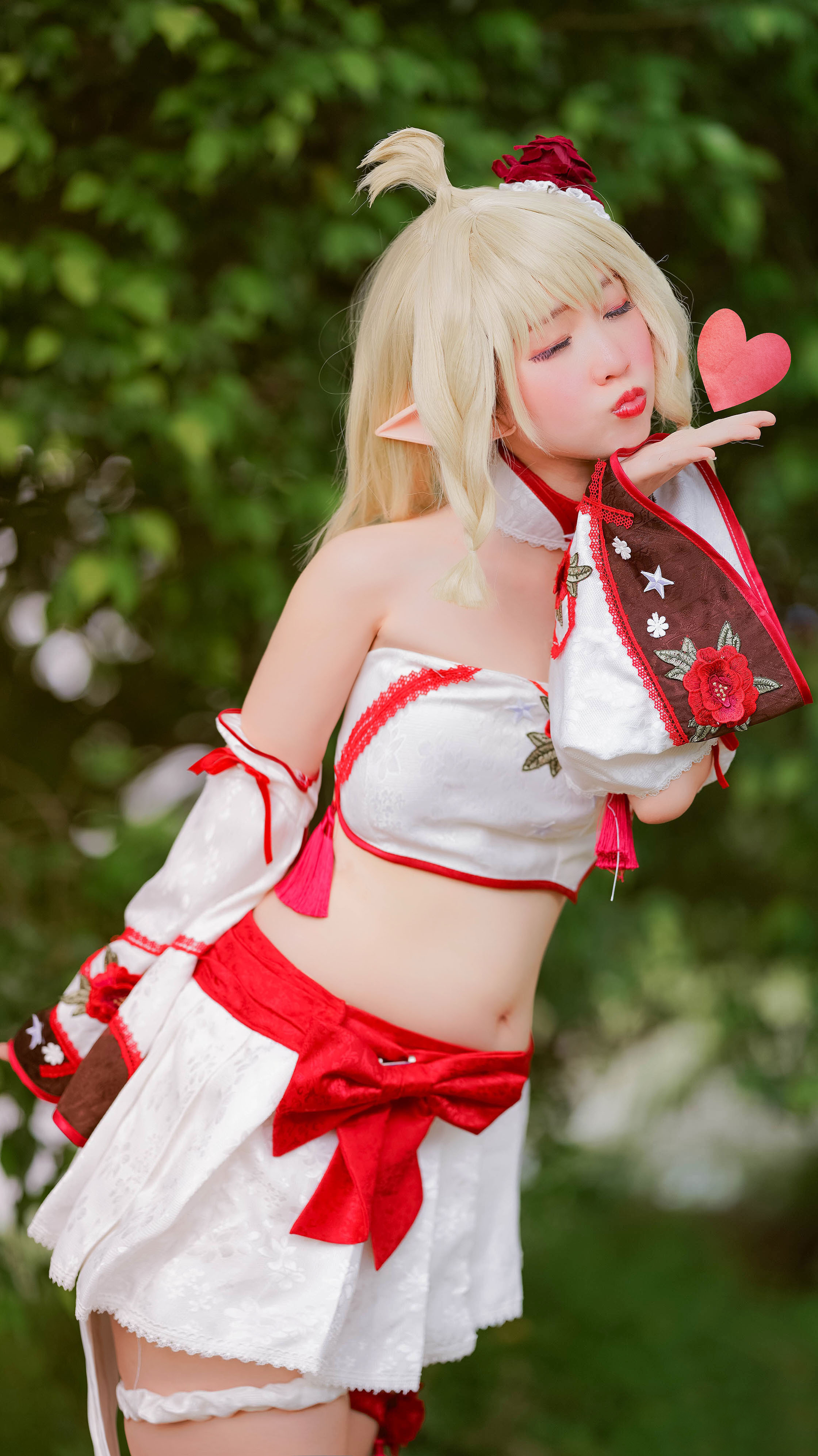 无风霖鹿最终幻想14肥肥CosPlay8