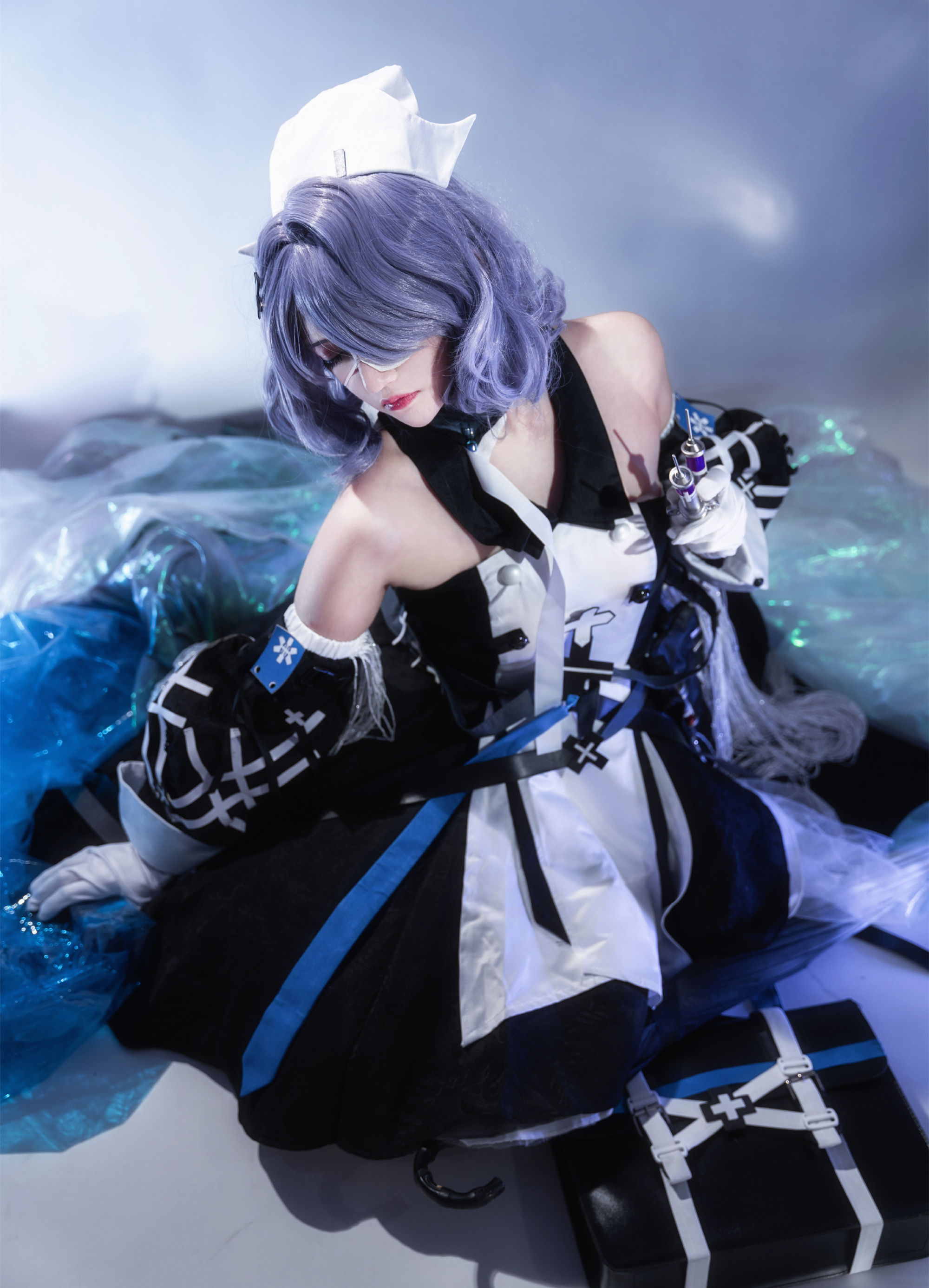 柚柚子__Yukko明日方舟絮雨cosplay8