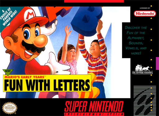 马力欧学前教育！趣味字母 Mario's Early Years! Fun with Letters