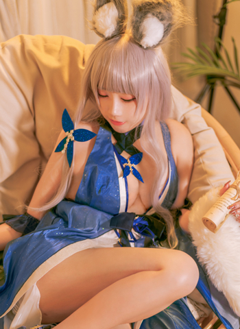 若美样Cosplay碧蓝航线信浓