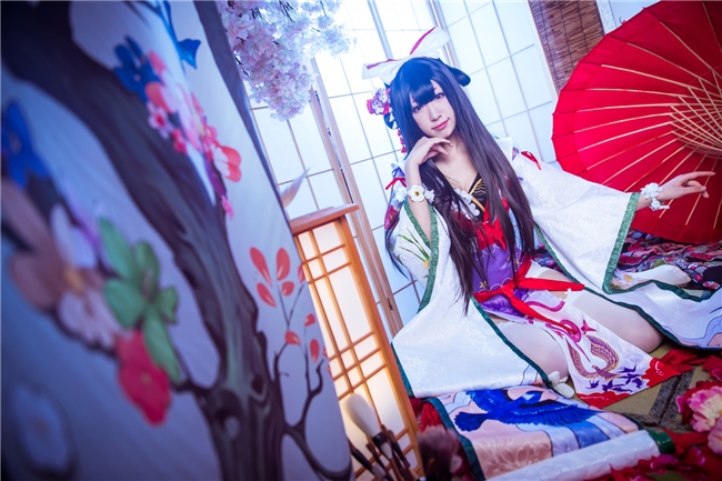 绯阴阳师花鸟卷Cosplay2