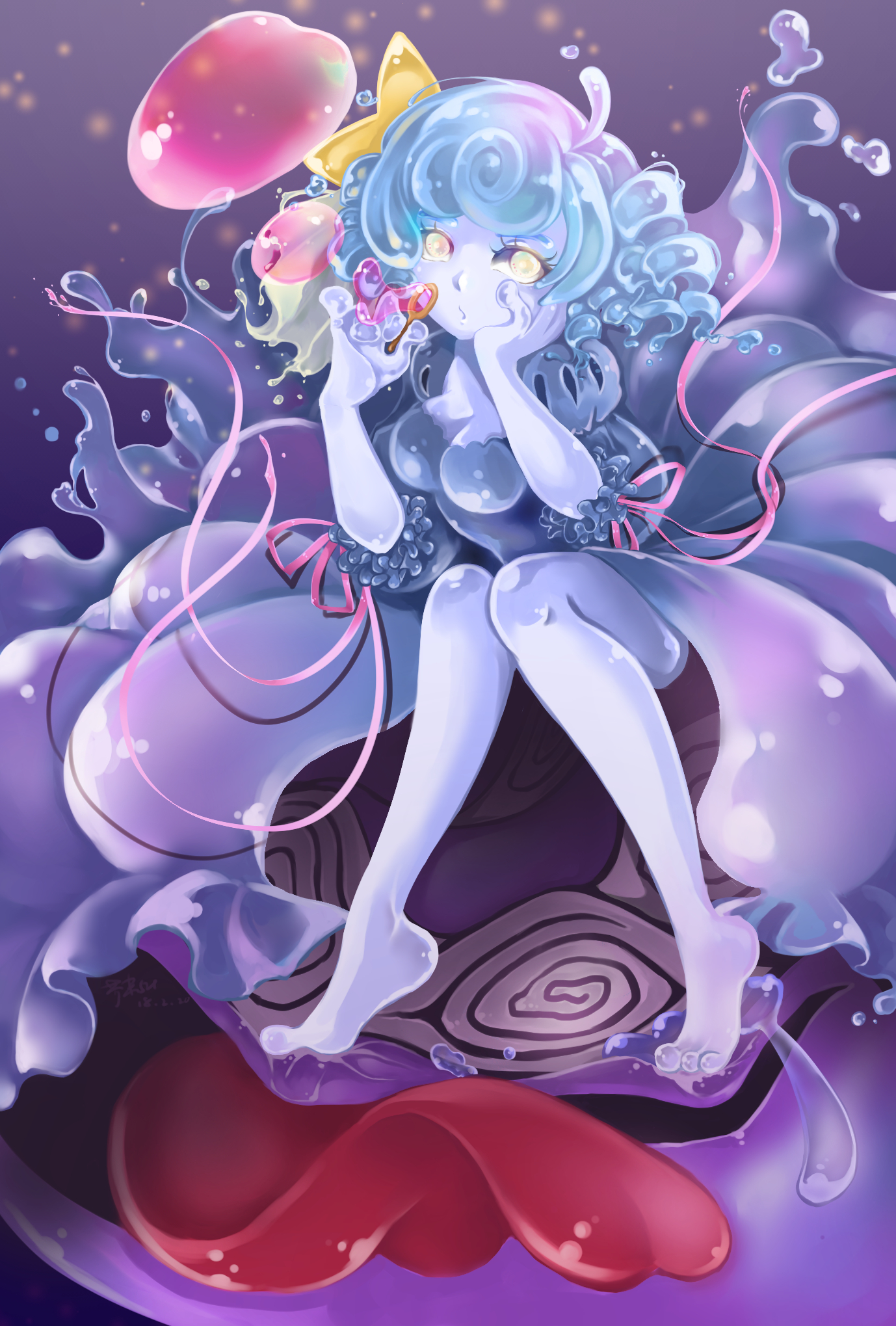 史莱姆 _ 生鱼片蘸料 _ 哔哩哔哩相簿