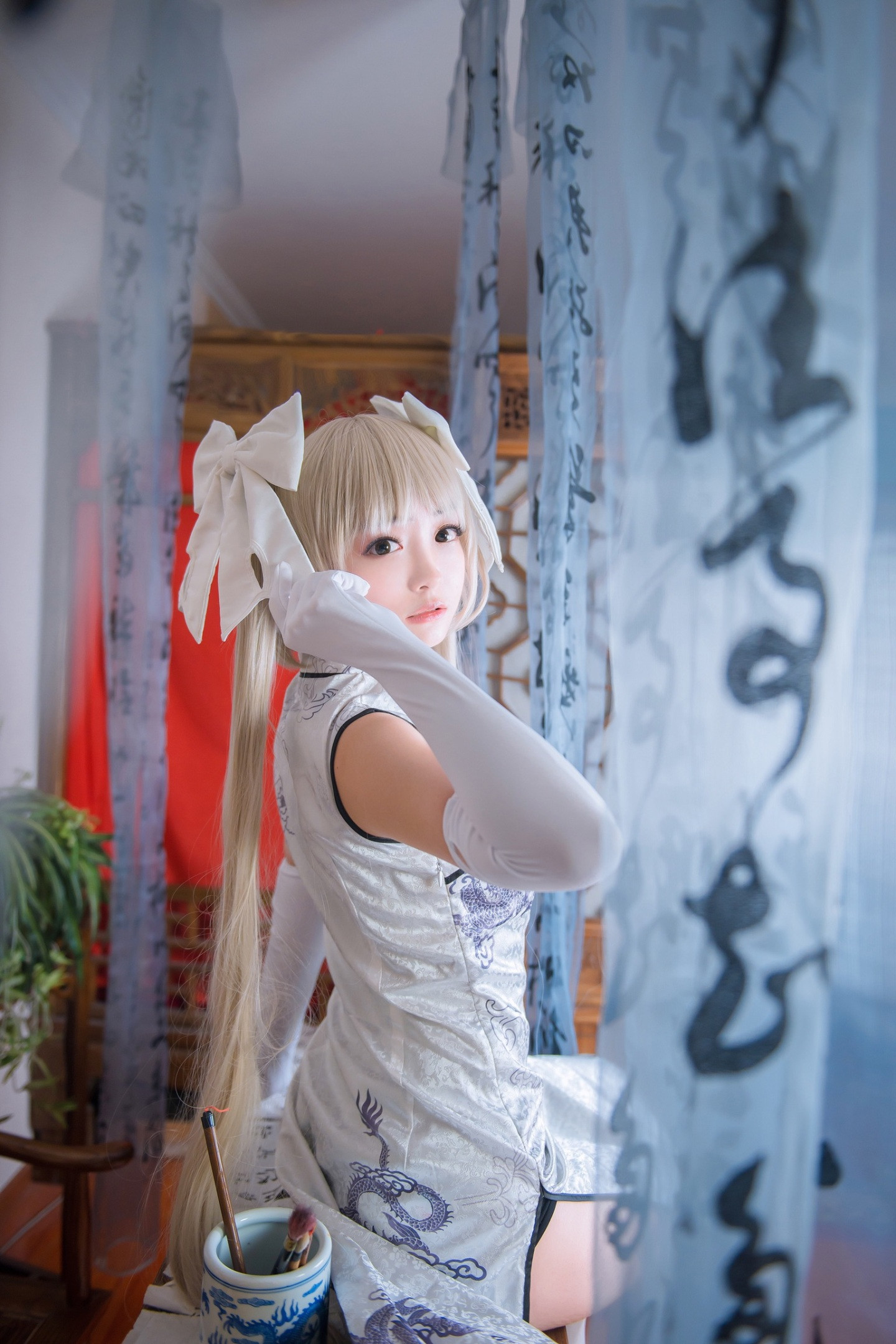 蓝裳缘之空穹妹cosplay7