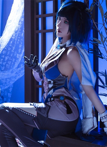 奶狮CosPlay原神夜兰