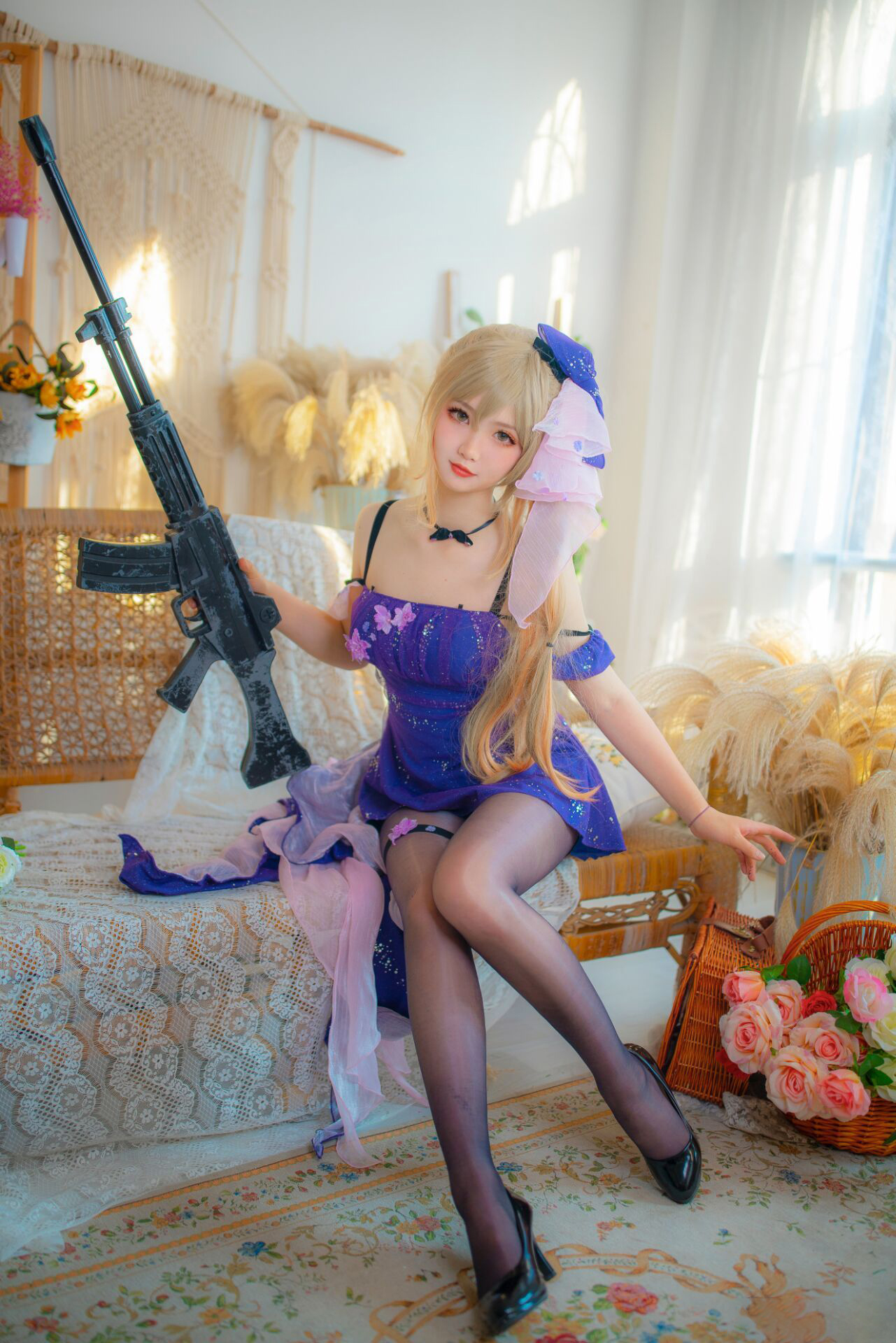 Li画晴少女前线k2黎明之前cosplay2