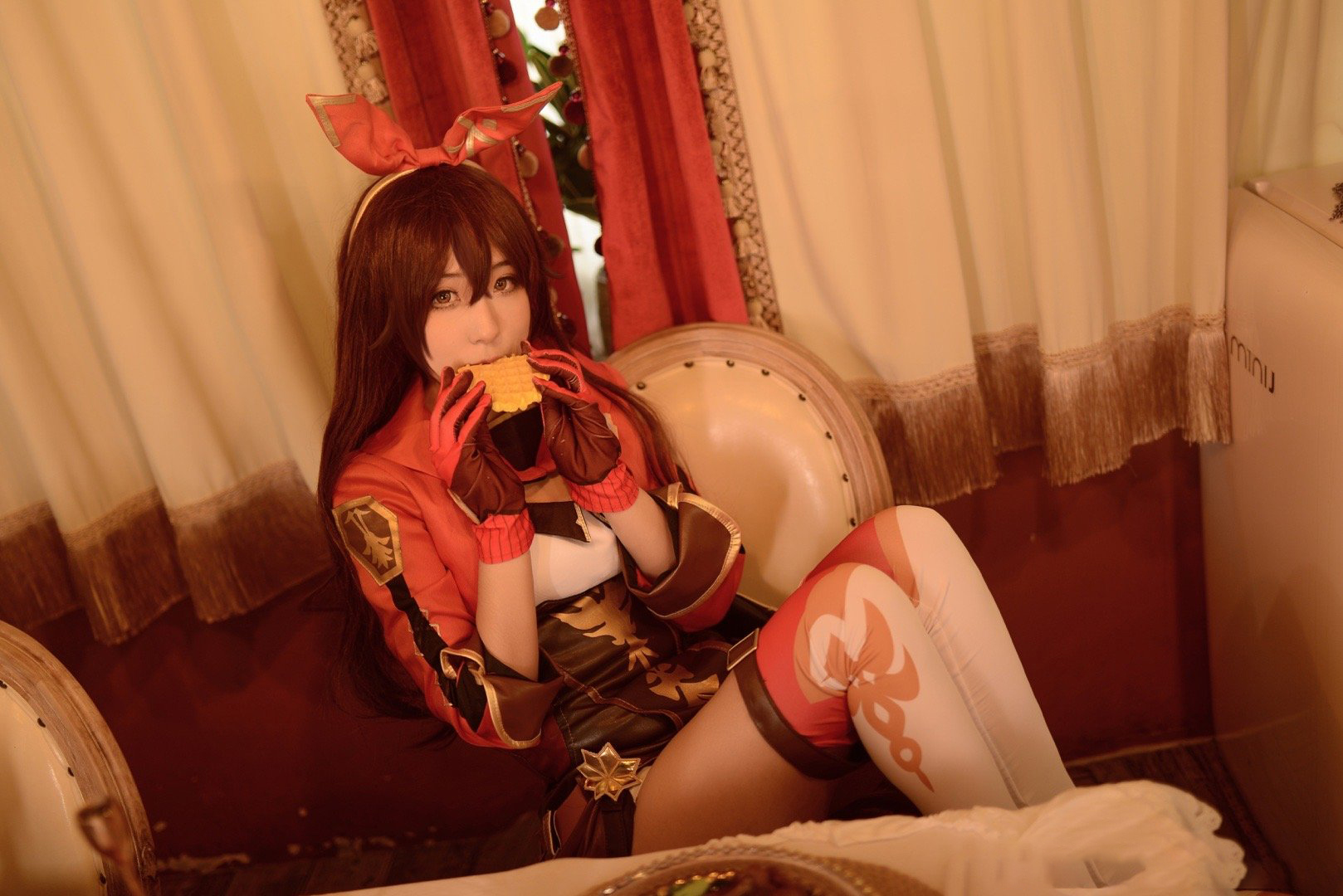 怪兽原神安柏cosplay3