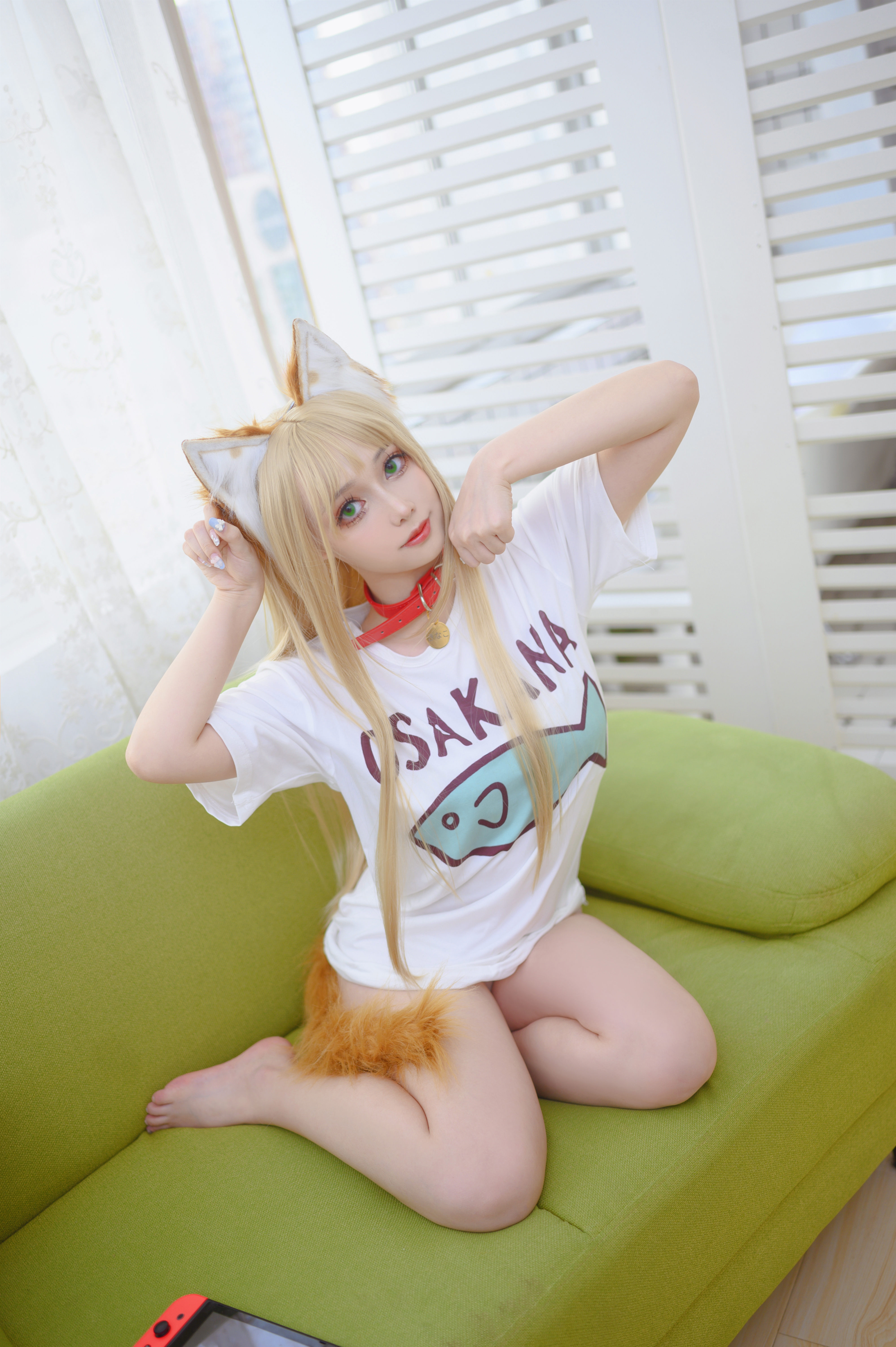 凌凌子黄豆粉猫娘cosplay4