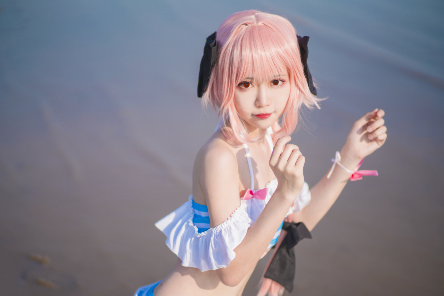 Baka小伊阿福泳装CosPlay6