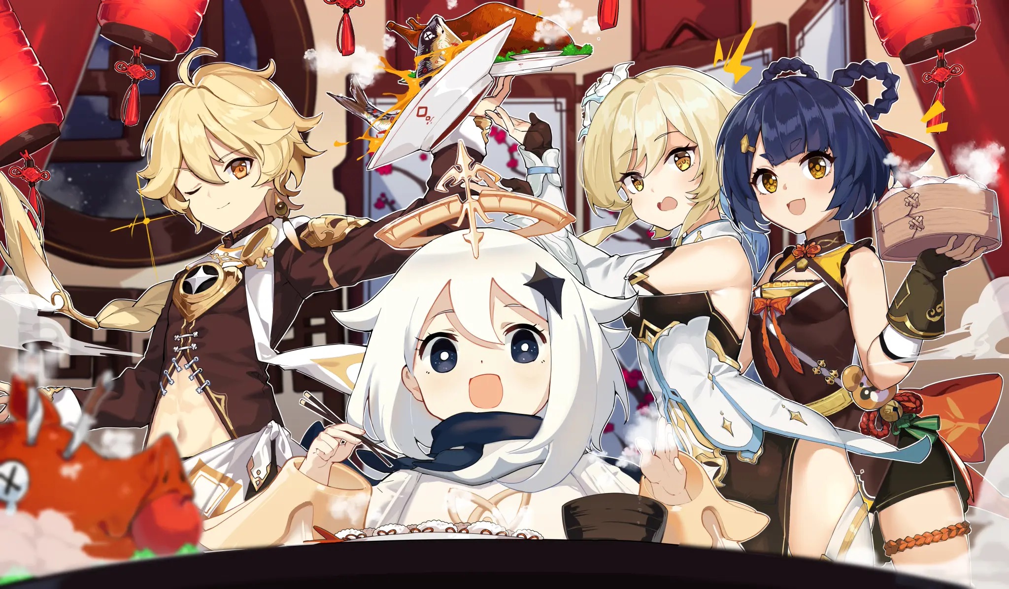 原神b站百万关注答谢纪念#都100万粉了?太黑暗了.[doge]