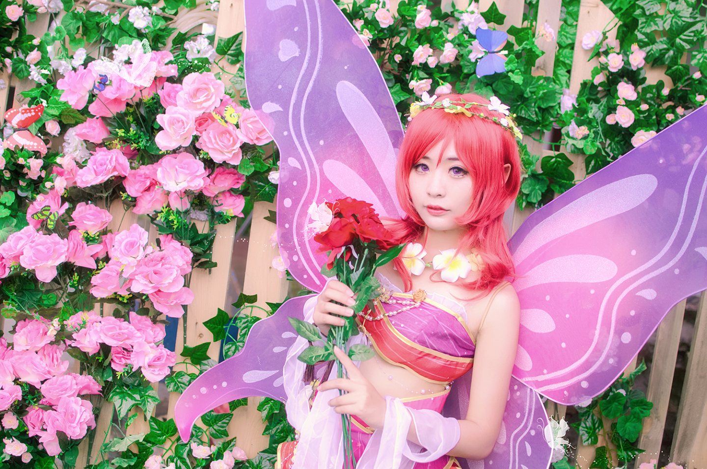 十六六LoveLive花妖精真姬cosplay5