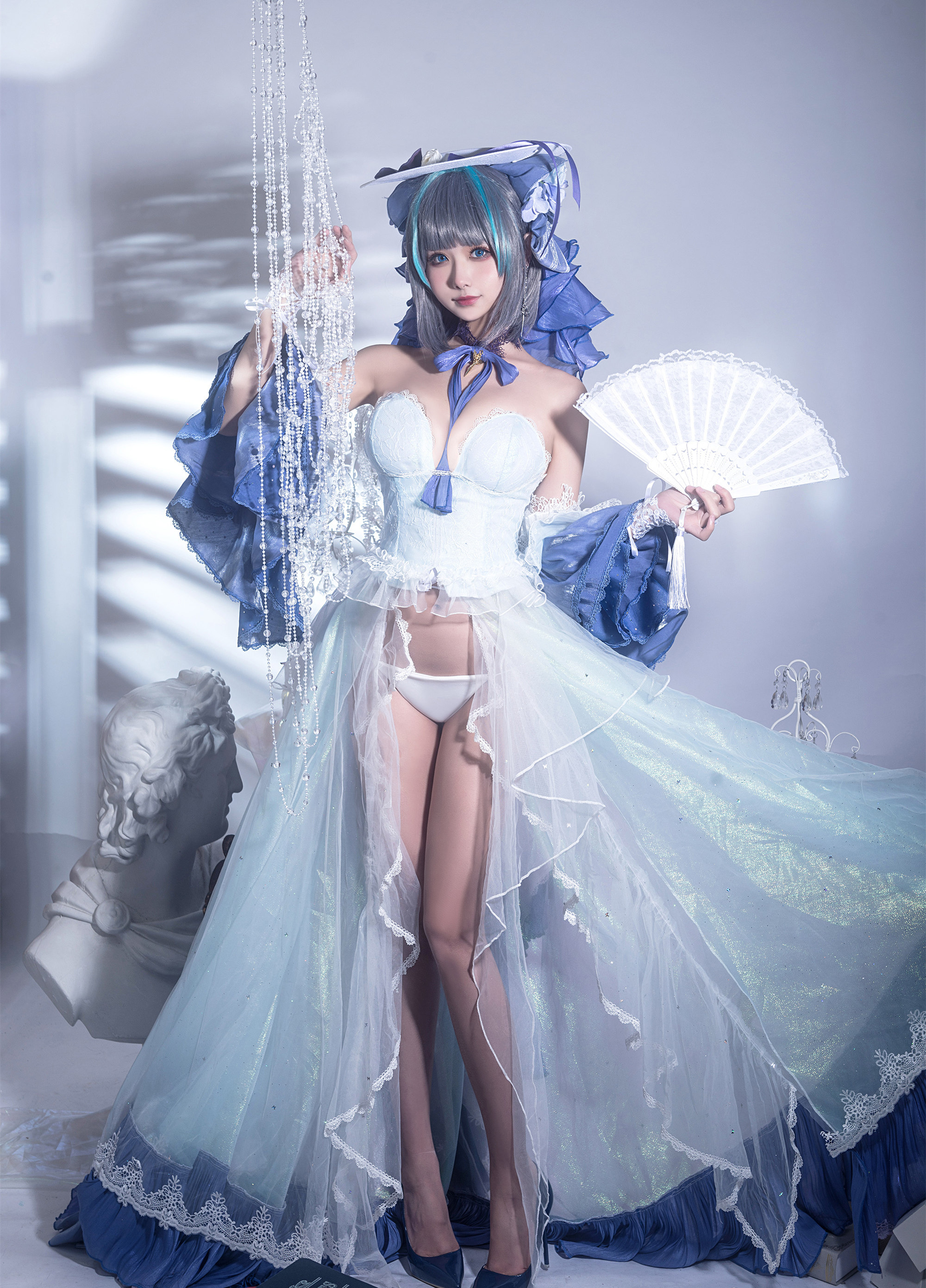 葵葵碧蓝航线柴郡cosplay1